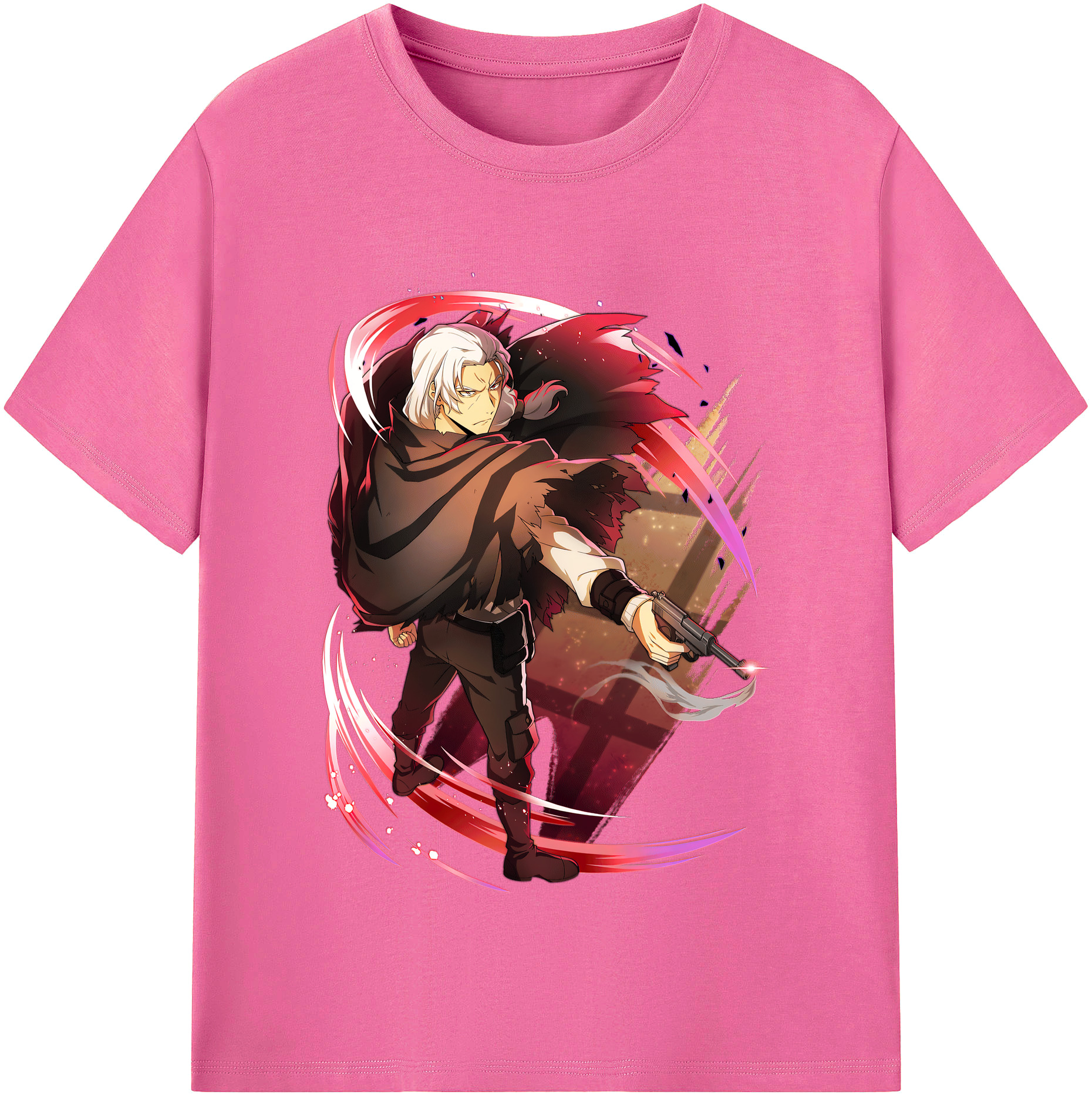 （画像用） 文豪ストレイドッグス Bungo Stray Dogs レディースカジュアルプリントTシャツ（綿100％）